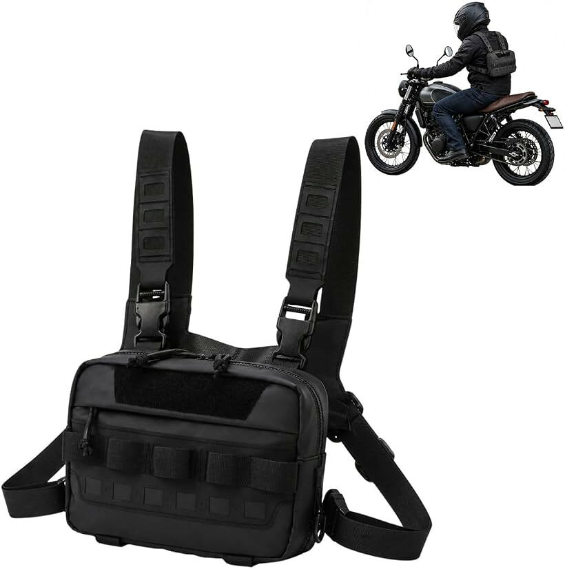 バリエーションコード : 2bk8pcxryq商品コード2bk8pkfr2g商品名ツーリング バイク チェスト ボディ バッグ タックルバッグ 防水 撥水 4WAY 軽量 大容量 キャンプ 旅行 サバゲーブランドSEALIZEカラーPUレザーサイズ等26x18x8「ツーリングをもっと快適に」背中にフィットするチェストバッグだから、ライディング中も邪魔になりにくく、必要な荷物をスマートに持ち運べます。財布・スマホ・モバイルバッテリー・鍵などをひとまとめに収納でき、停車時もバッグを降ろさずサッと取り出せるため、ツーリングをより快適でストレスフリーに楽しめます。「見た目以上の収納力」コンパクトな見た目ながら、ツーリングに必要な荷物をしっかり収納できる設計です。財布・スマホ・モバイルバッテリー・手袋・サングラス・ペットボトル・小物類まで整理しながら収納可能。荷物が散らからず、必要な時にすぐ取り出せるので、キャンプや旅行、サバゲーなど幅広いシーンでも活躍します。「撥水加工で急な雨にも安心」バッグ本体には撥水性に優れた生地を採用し、突然の雨や水しぶきから大切な荷物をガードします。汚れも付きにくく、お手入れはサッと拭くだけ。さらに摩耗に強い丈夫な素材を使用しているため、毎日のツーリングはもちろん、アウトドアやキャンプ、サバゲーなどハードな環境でも長く愛用できます。「軽量なのにタフ設計」約280gの軽量設計で長時間背負っても負担になりにくく、ライディング中も快適な装着感を実現しました。4WAY仕様なのでチェストバッグ・ショルダーバッグ・ウエストバッグなど用途に合わせて使い分けが可能。ツーリングだけでなく、旅行や街歩き、アウトドアまで幅広く活躍する万能バッグです。「様々なシーンで活躍」ツーリング・キャンプ・旅行・サバゲーなど、さまざまなシーンに対応するマルチユースバッグ。シンプルでスタイリッシュなデザインはバイクウェアにも普段着にも自然になじみます。収納力・軽量性・耐久性・使いやすさを兼ね備えたチェストバッグだから、荷物をスマートに持ち運びたいライダーやアウトドアユーザーにおすすめです。※ 他ネットショップでも併売しているため、ご注文後に在庫切れとなる場合があります。予めご了承ください。※ 品薄または希少等の理由により、参考価格よりも高い価格で販売されている場合があります。ご注文の際には必ず販売価格をご確認ください。※ 沖縄県、離島または一部地域の場合、別途送料の負担をお願いする場合があります。予めご了承ください。※ お使いのモニタにより写真の色が実際の商品の色と異なる場合や、イメージに差異が生じることがあります。予めご了承ください。※ 商品の詳細（カラー・数量・サイズ 等）については、ページ内の商品説明をご確認のうえ、ご注文ください。※ モバイル版・スマホ版ページでは、お使いの端末によっては一部の情報が表示されないことがあります。すべての記載情報をご確認するには、PC版ページをご覧ください。