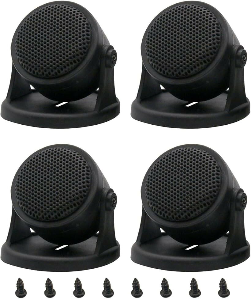 ツイーター 車 スピーカー サテライト 車載用 小型 置き型 4個セット