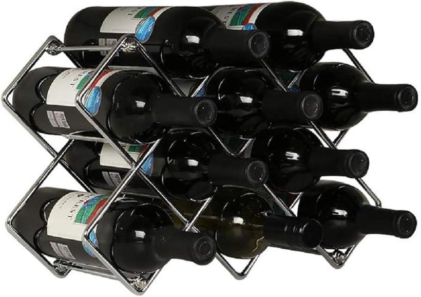 ワインラック ワインホルダー 10本収納可能 シャンパン ボトル ケース スタンド インテリア N-W55