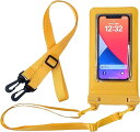 スマホバッグ 防水ケース 全9色アウトドア プール 海水浴 水中撮影 IPX8 高性能防水
