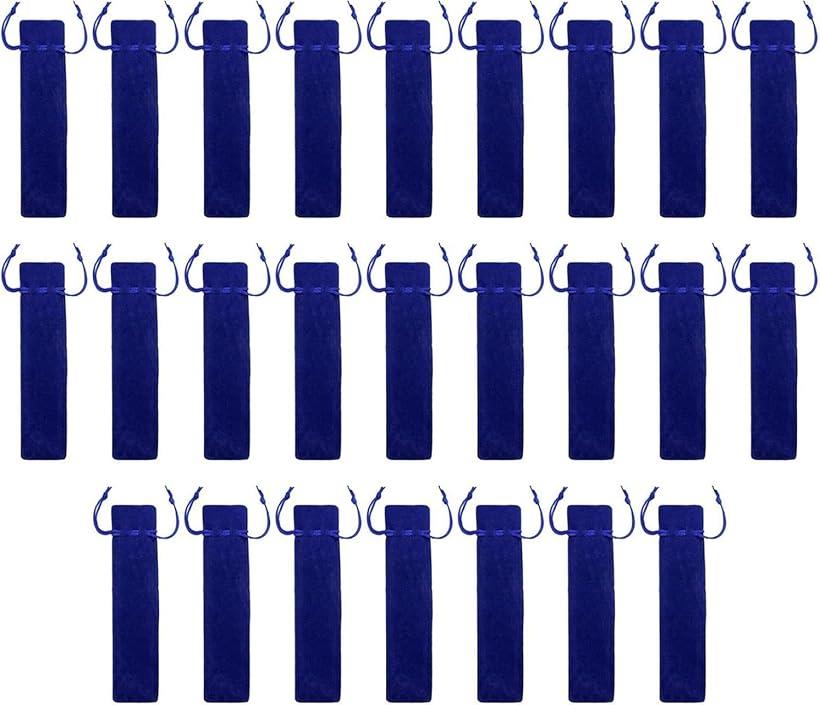 ラッピング袋 縦長 巾着袋 文房具 ペン ボールペン ペンポーチ プレゼント 25枚セット