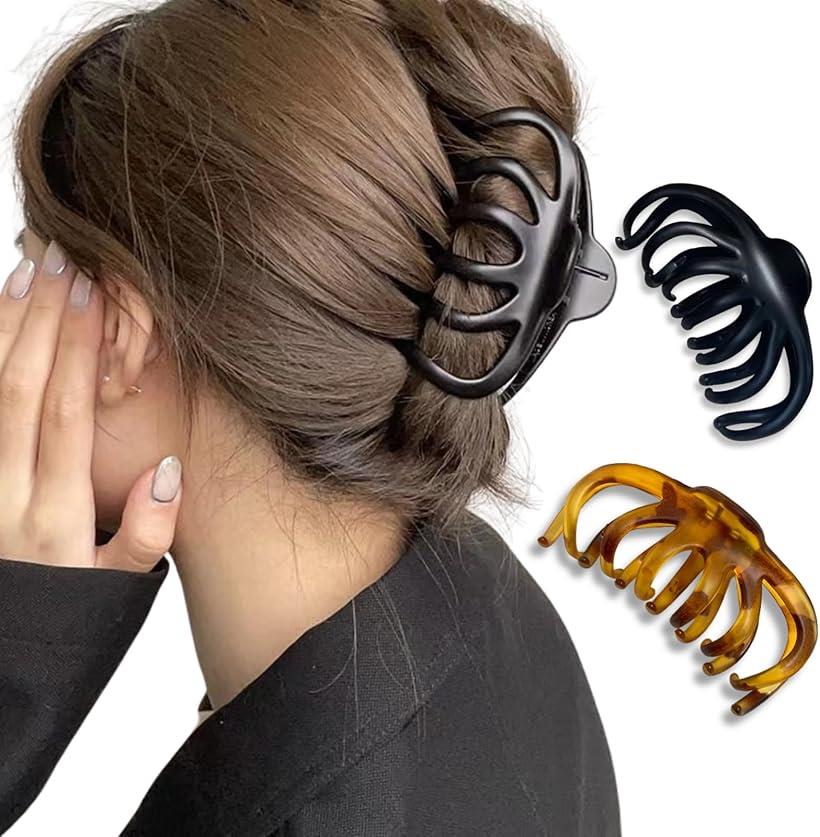 ヘアクリップ 大きめ 髪留め しっかりとまる バンスクリップ 韓国 おしゃれ レディース ファッション