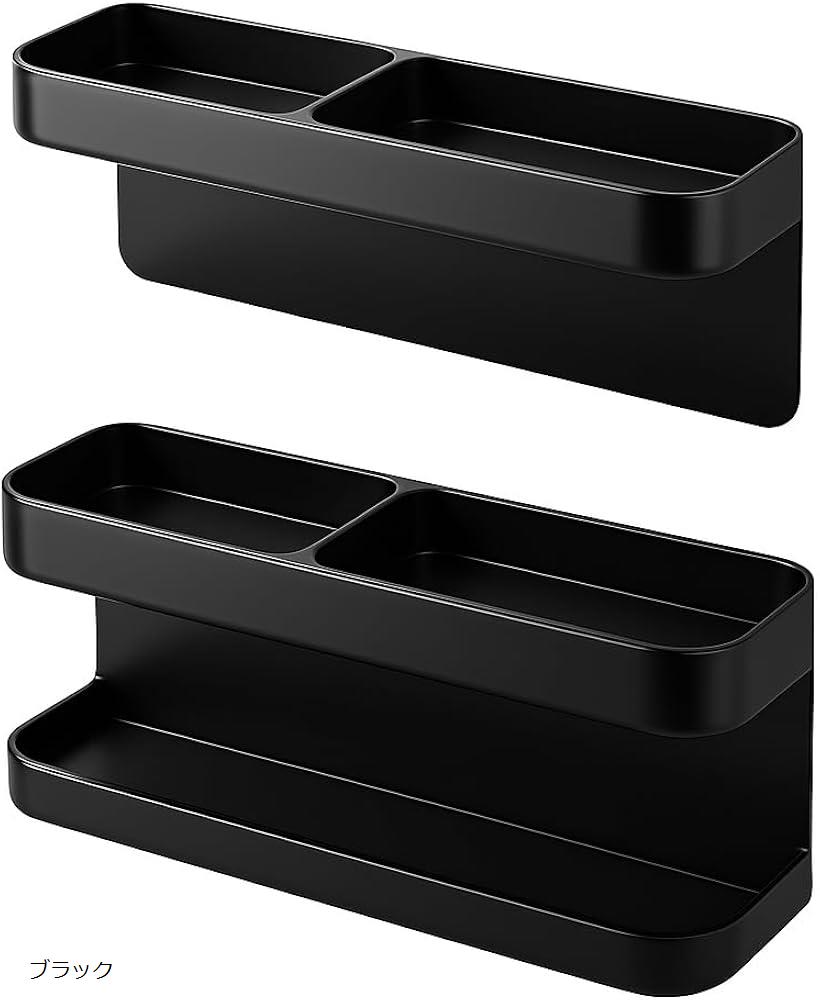 傘立て マグネット アンブレラスタンド 玄関収納 高さ調整可能 省スペース ブラック