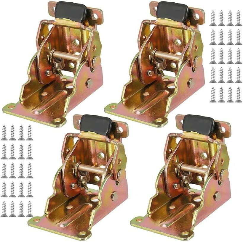 折れ脚金具 折りたたみ 折れ足金具 小型 diy テーブル 机 椅子 取り付け金具 パーツ 4個セッ ...