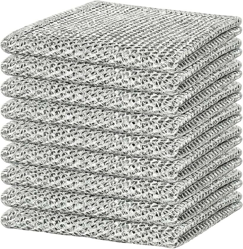 水回り キッチン 換気扇 クリーニングクロス 20x20 cm 10枚セット 2重構造 ダブルレイヤー