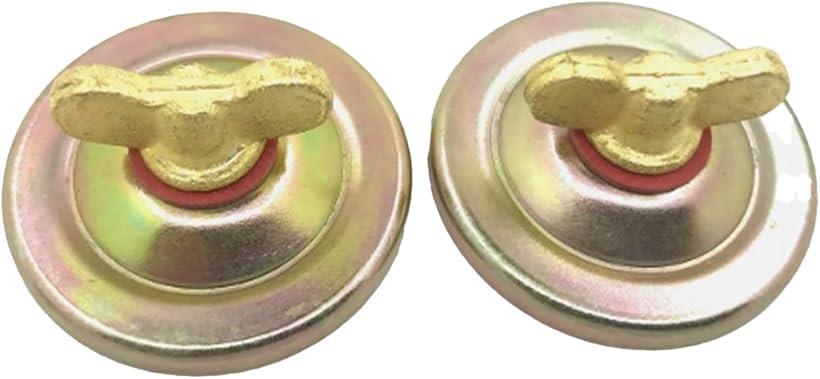 自動車用 キャブレターカバー 交換用 FR-4412S 500 CFM 2BBL 2300 2個セット ゴールド