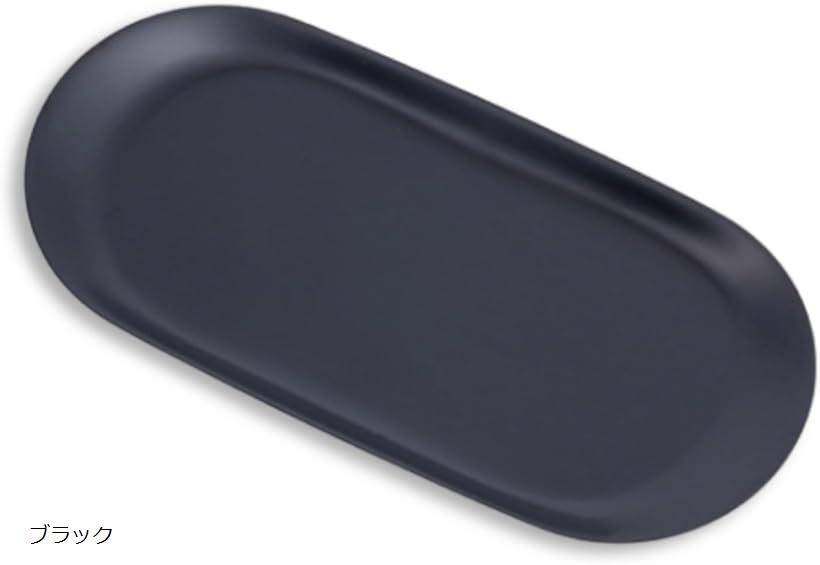 キャッシュトレイ ステンレストレー コイントレー 小物 ペン 金属 会計皿 おしぼり置き 釣り銭 楕円形 ..