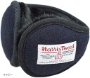 ハリスツイード Harris Tweed イヤーマフ イヤーウォーマー 耳当て 裏ボア ふわふわ 防寒 寒さ対策 折畳み コンパクト おしゃれ 耳あて イヤーマ...