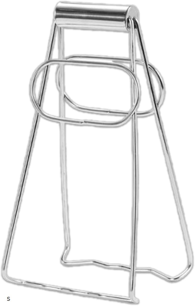 茶碗蒸し用トング 鍋つかみ キッチン用品 マルチグリドル キャンプ 皿ばさみ ステンレス M L XL S