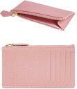 薄型 スリム フラグメントケース レディース カードケース マチ付き カード入れ 財布 スマートウォレット 牛革 小銭入れ ミニウォレット