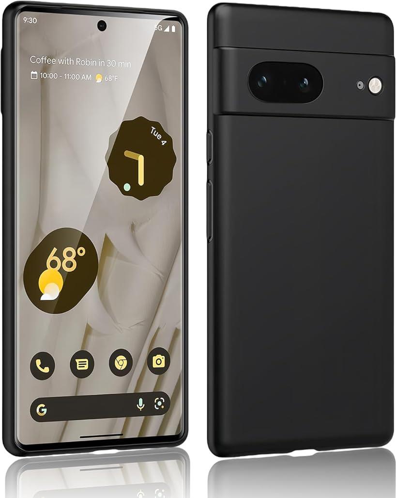 Rakuten - Google Pixel 6A ケース スマホケース シリコン 耐衝撃 ソフト 薄型 ストラップホール付き