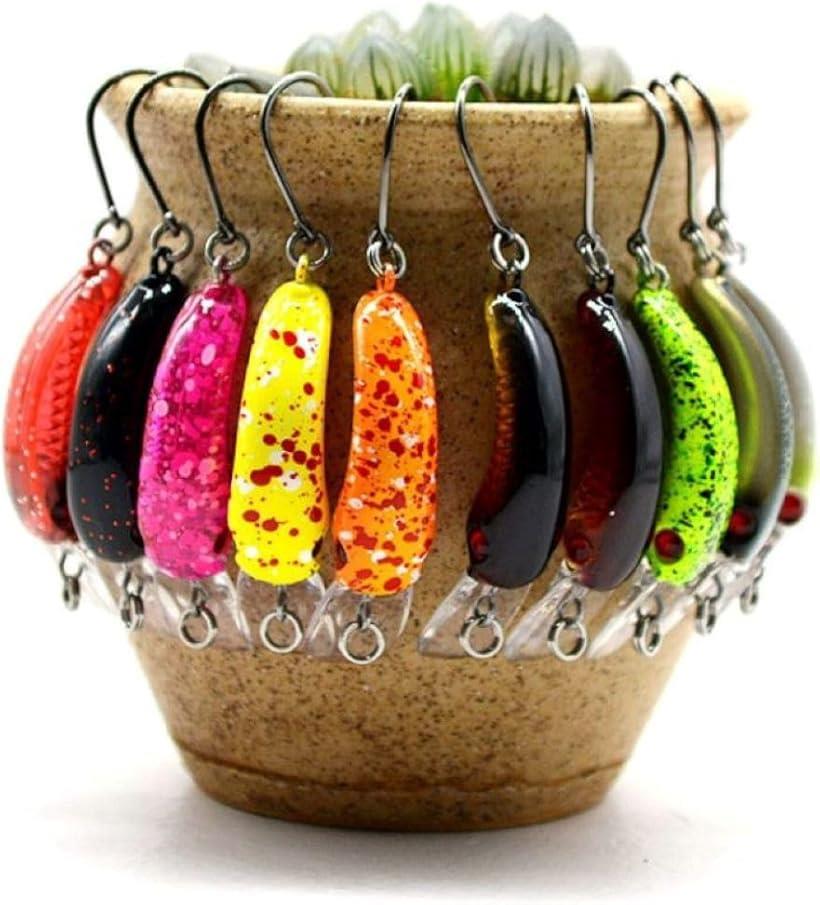 ニョロ系 クランク シンキング 1.5g 10個 セット 渓流 スリム マイクロ エリア トラウト