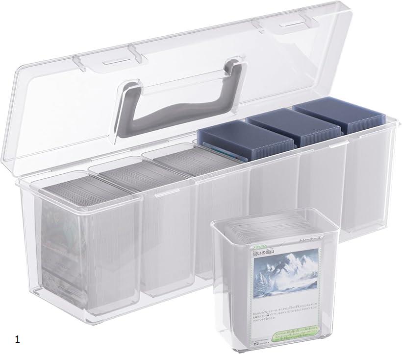 ストレージボックス ポケモカード ケース 900+枚 トレカ トップローダー 収納 カードボックス トレカケ..