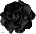 ティグロス コサージュ 花 フラワー 飾り 大きめ ブローチ 卒業式 入学式 セレモニー フォーマル ジャケット スーツ ギフト 結婚式 お呼ばれ ドレス パーティー クリック ピン おしゃれ 10種 専用BOX付 ブラック