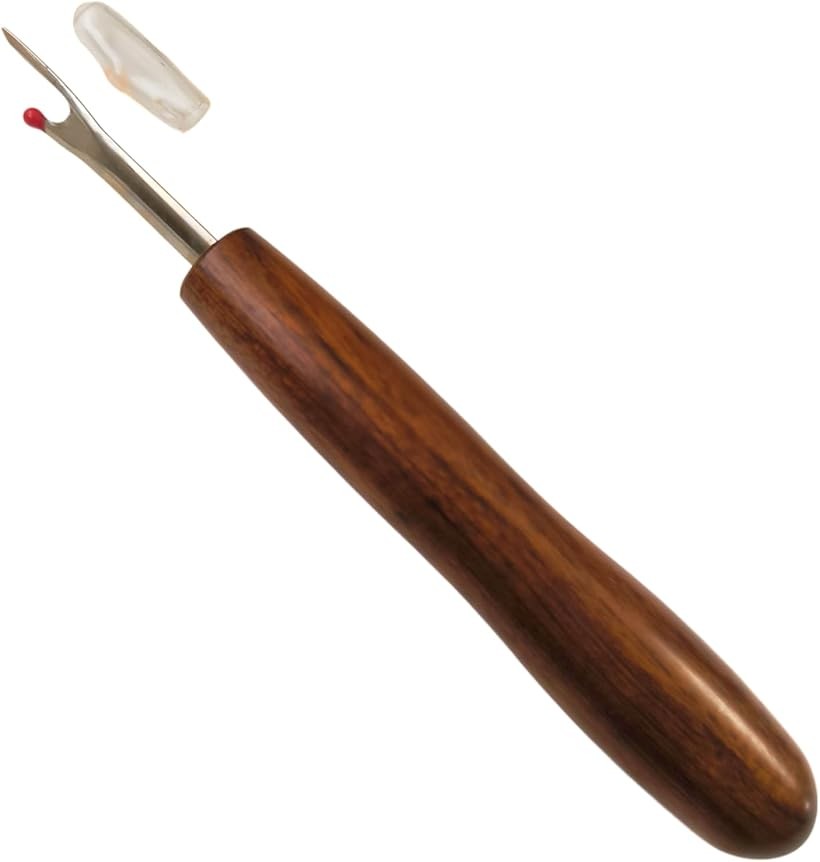 木製 シームリッパー キャップ付き 糸切り 縫い目ほどき 裁縫 手芸 ハンドメイド (大) mlinestore-10276319 エムラインストア パッケージ画像