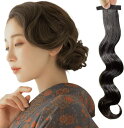 フィンガーウェーブ 前髪ウィッグ ウェーブ前髪 社交ダンス ヘアアクセサリー 和装 日本髪 ヘアピース 部分ウィッグ 髪飾り パーティー ヘアセット つけ毛
