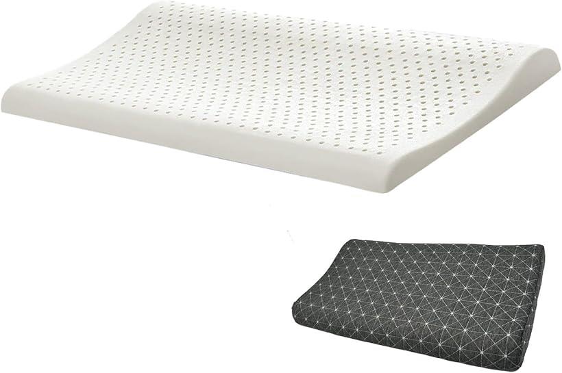 超スリム2cm 極低まくら 枕 低め ストレートネック 天然ラテックス製 35x60cm