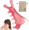皮膚科医監修 多機能 かっさ 頭皮 マッサージ カッサ プレート ツボ押し 棒 収納袋付き