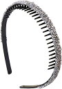 カチューシャ ビジュー コーム付き ラインストーン キラキラ ヘッドアクセ ヘア デイリー ヘアアクセサリー 可愛い 前髪 髪留め 髪飾り