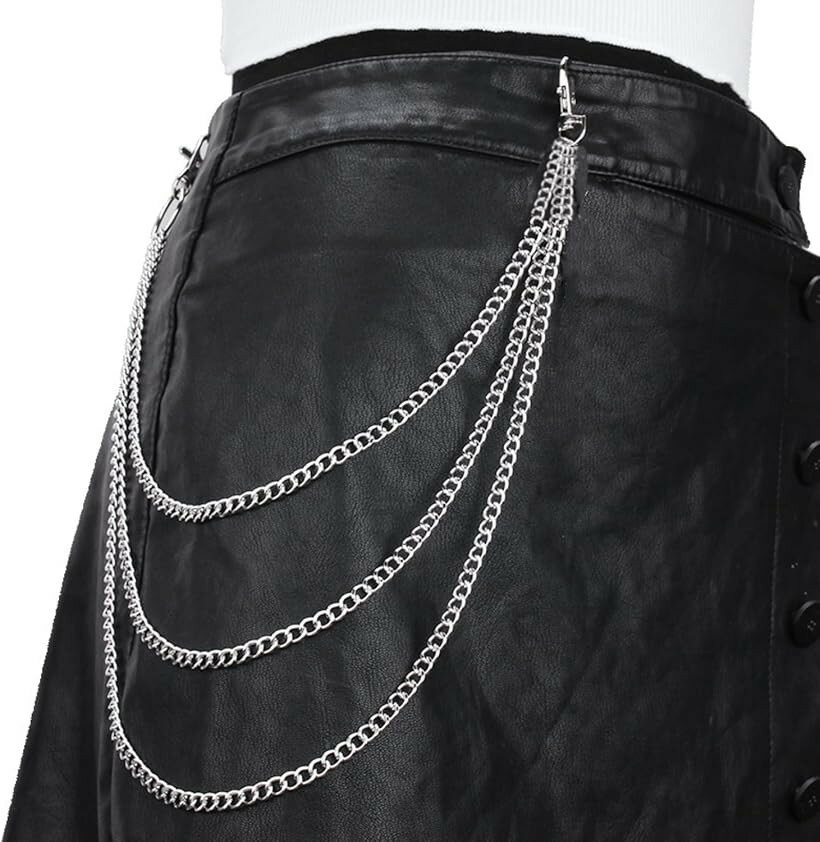 ウォレットチェーン チェーンベルト ウエストチェーン チェーンウォレット