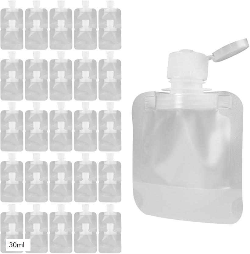【楽天ランキング1位入賞】液体用パウチ容器 詰め替え 旅行グッズ 50個セット コンパクト 液漏れ防止 3..