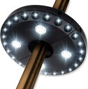パラソル LEDライト 吊り下げ 電池駆動 LED28個 3段階調光 コードレス キャンプ テント 屋外 非常灯 アウトドア