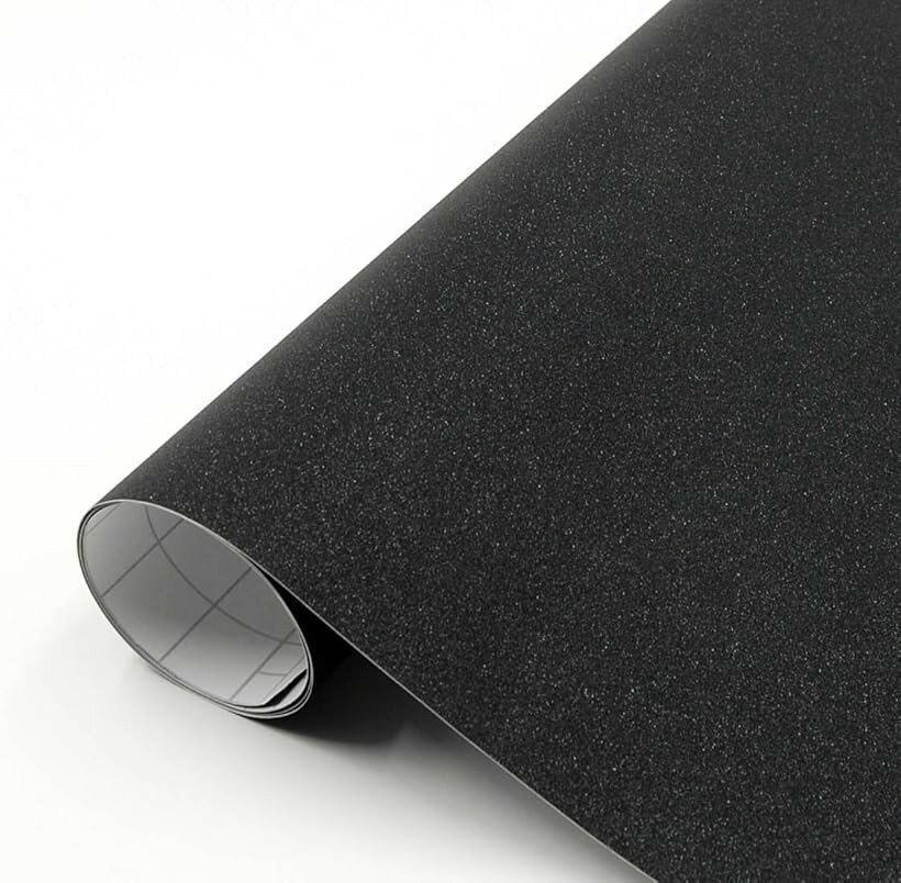 Rakuten - マットブラック ダイヤモンドブラック ラッピングシート 艶消し黒 152x100cm (ダイヤモンドブラック, 152x100cm)
