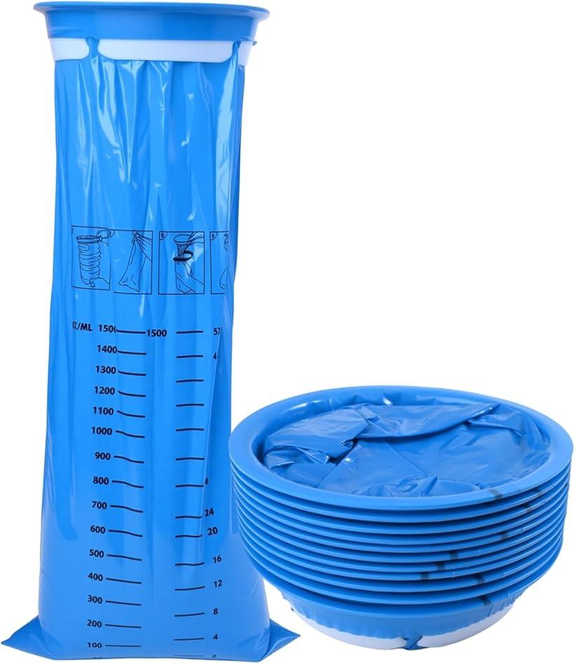 エチケット袋 携帯用 嘔吐袋 使い捨て 1500ml 10個セット 乗り物酔い 妊婦用