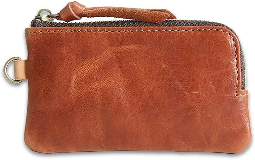 Other - スマート小銭入れ コインケース 革職人監修 本革 植物タンニンなめし革 メンズ Brown (Brown)