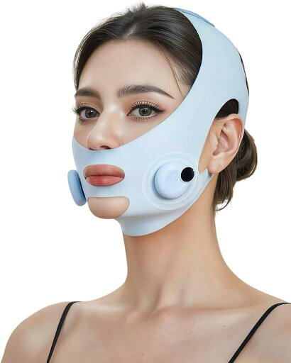 美顔器 EMSフェイスベルト EMS小顔ベルト 充電式・肌感覚設計・2WAY仕様 美容家電 小顔ケア 男女兼用 ブルー 美顔器 EMSフェイスベルト EMS小顔ベルト 充電式・肌感覚設計・2WAY仕様 美容家電 小顔ケア 男女兼用 ブルー