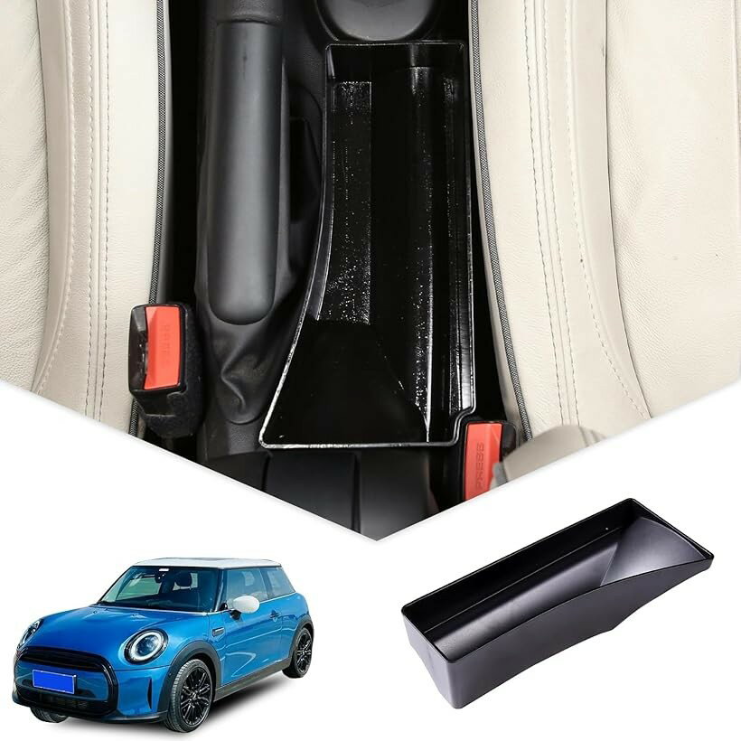 BMW ミニ クーパー 2014年～2022年に対応 コンソールボックス セントラルコントロール収納トレイ コンソール収納 収納ボックス ギアシフトスインサートトレイ 内装パーツ 小物入れ 収納整理 車用収納 取り付け簡単