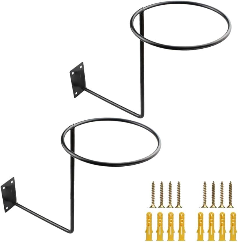 OWN COLORS壁掛けヘルメットホルダー 2個セット｜丈夫な鉄製・通気性良好・帽子・ボール・バイク用品の..