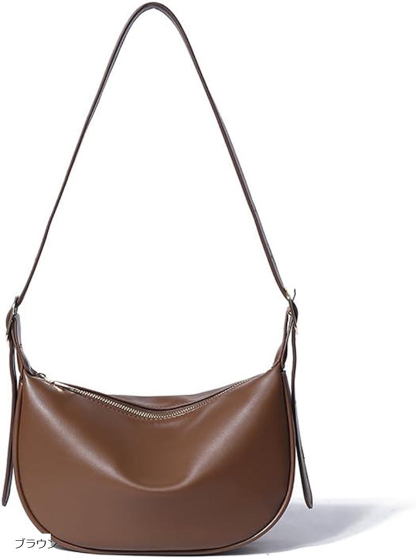 ショルダーバッグ レディース 斜め掛け 大容量 軽量 小さめ 合成皮 革 肩掛け PUレザー 小型 ボディバッグ ベージュ ホワイト ブラック ブラウン