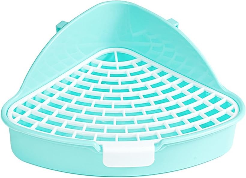 うさぎ トイレ 小動物・チンチラ・モルモット用 コンパクトで可愛い ペットトイレ