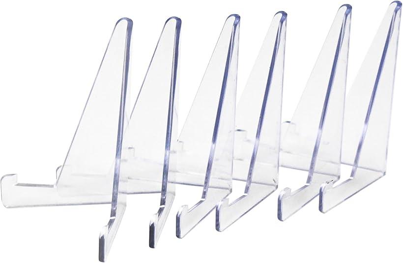 カードスタンド トレカ カードローダー 透明 ディスプレイ 高さ8.6cm 6個セット