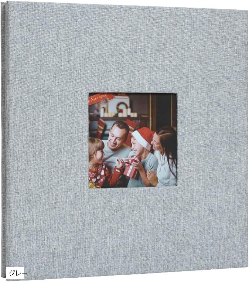 アルバム 大容量 20枚40ページ 貼るタイプ エコー写真 手作り チ...(4)