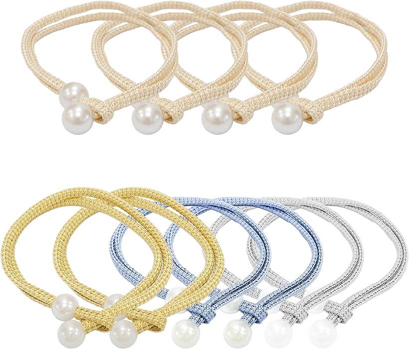 カーテン止め タッセル 留め具 カーテンロープ ビーズ付 留め飾り 10本セット