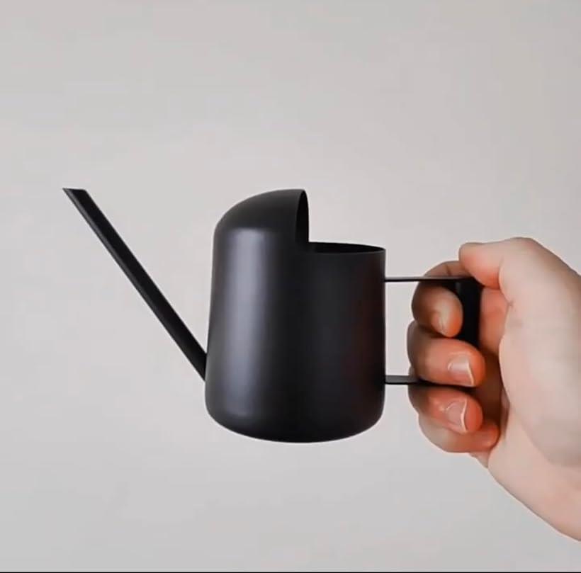 手のひらサイズのジョウロで室内に馴染む。 ミニ ステンレス 園芸用品 水差し じょうろ おしゃれ 観葉..