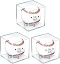 サインボールケース 野球ボールケース ホームランボールケース 劣化、変色を防止する UVカット付き アクリル コレクションケース 大切な記念ボールやホームランボ...