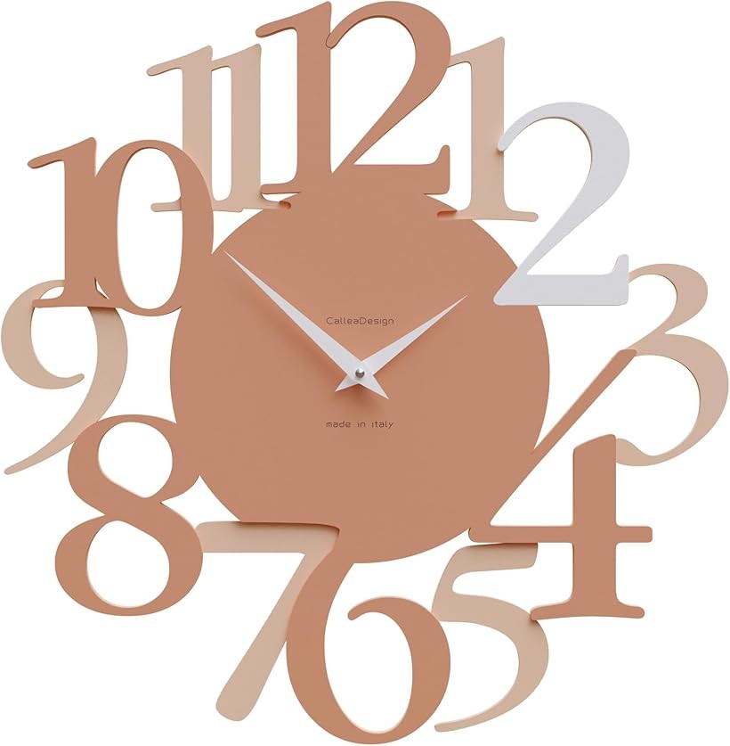 ドイツ製テラコッタの掛け時計 Terra Clock / テラコッタの時計