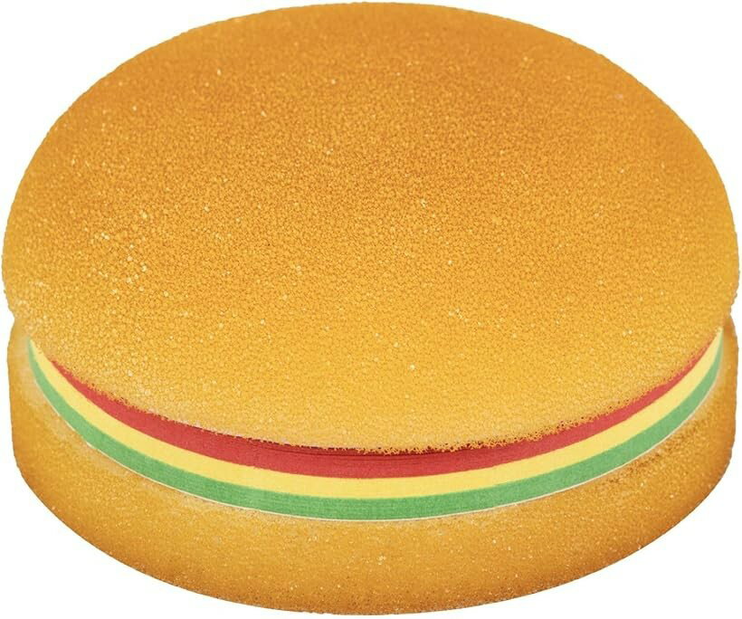 メモパッド ハンバーガー 付箋 メモ帳 食品模型 ポストノート ブックマーク インテリア デスク オフィス 寝室 プレゼント