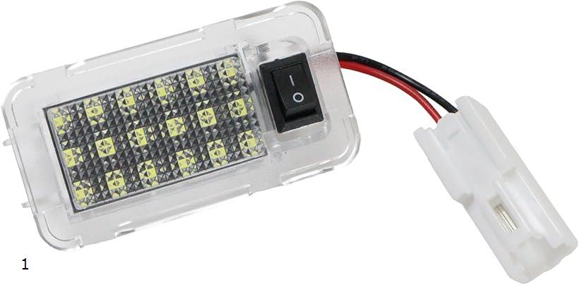 互換品 ラゲッジ ランプ LED 車 汎用 ON ルームランプ 室内灯 ライト トランク 交換 増設 庫内灯 作業灯 高輝度 18連 1