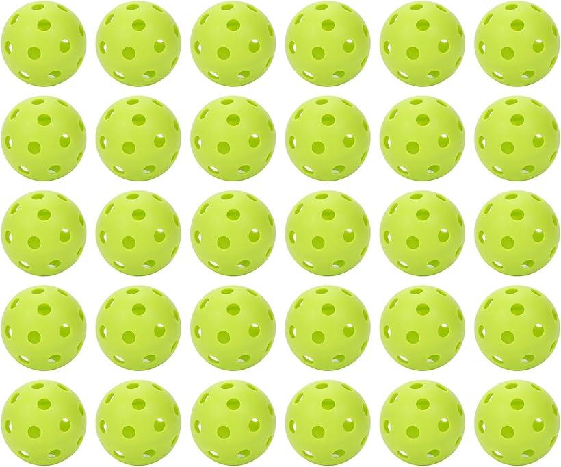 野球 ボール 穴あきボール 30個 72mm バッティング 練習 トレーニング 少年野球 子供 柔らかい 飛ばない 軽い 室内 メッシュ