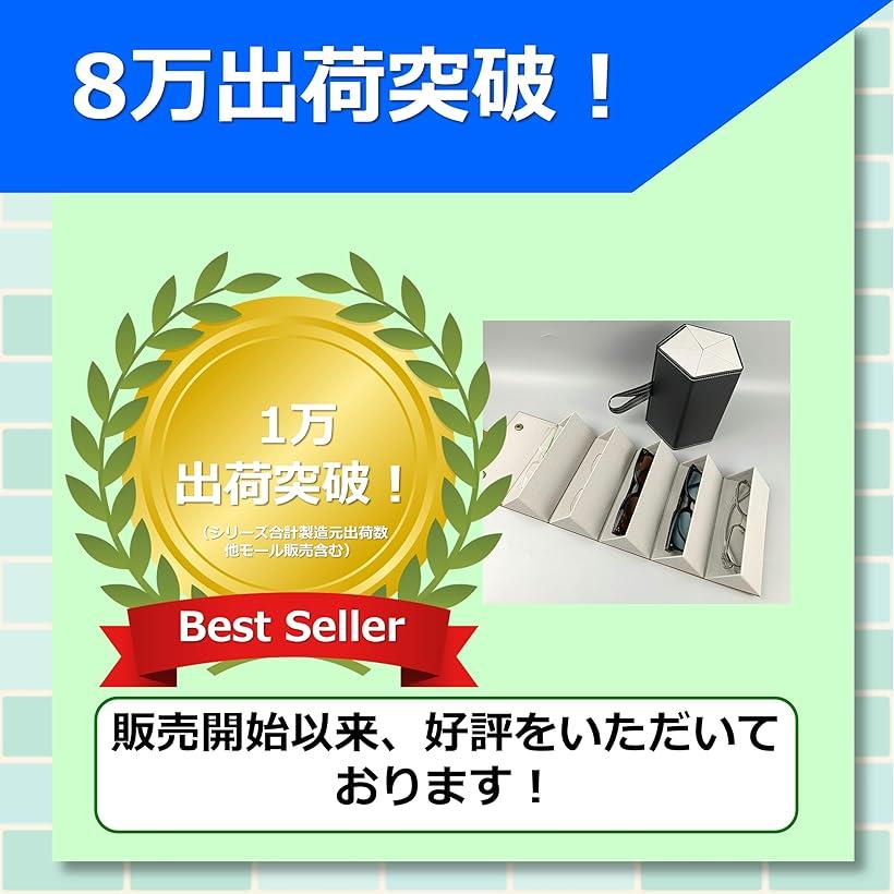 メガネスタンド 5本収納 サングラスケース メガネケース 卓上 眼鏡置き スタイリッシュ 展示用 インテリア ギフト対応 (ブラック) 3