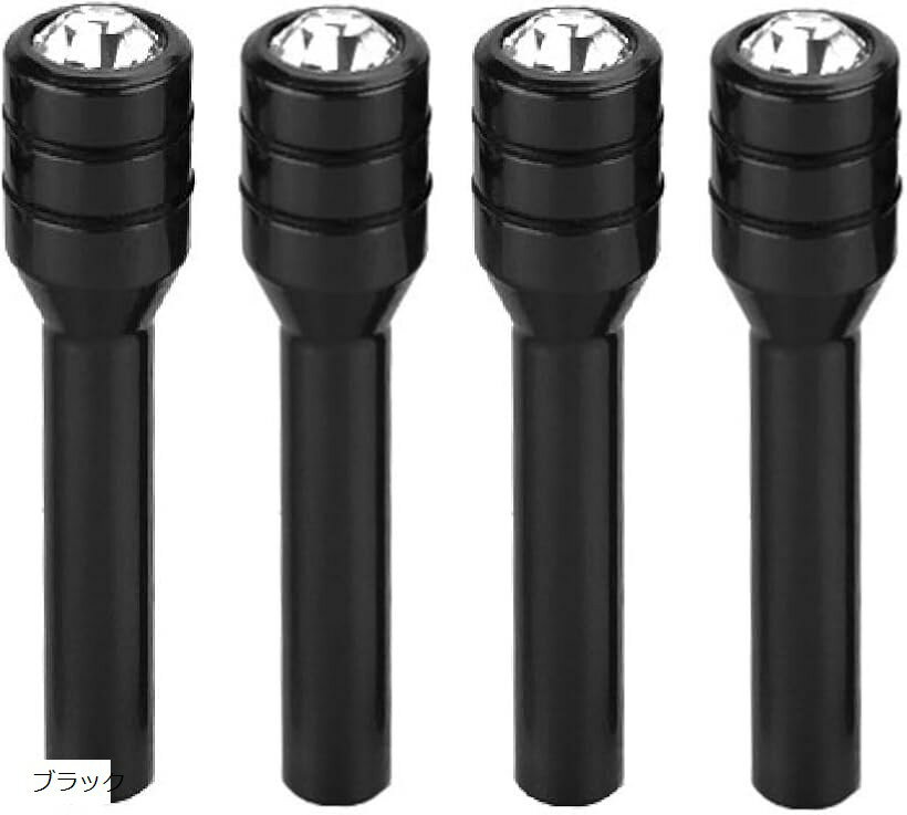 ドア ロック ピン トラック 軽 自動車 ユニバーサル パーツ アルミ 汎用 suv 交換 内装 アクセサリ ドレスアップ 4個 ゴールド レッド ブラック