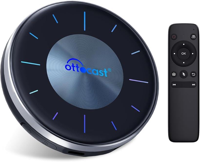 互換品Ottocast OttoAibox P3 オットキャスト CarPlay Android 12アタブター nano SIMカード/Micro SDカード...