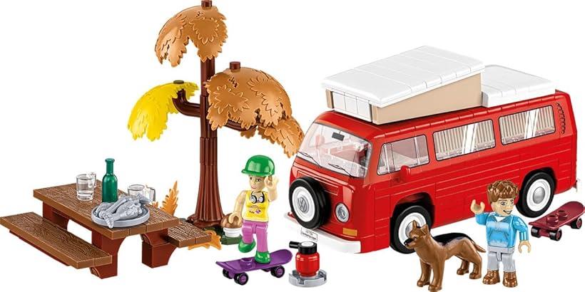 コビ ブロック フォルクスワーゲン デリバリーバン T2a キャンピングカー 1/35スケール 272ピース MADE IN EU 24616