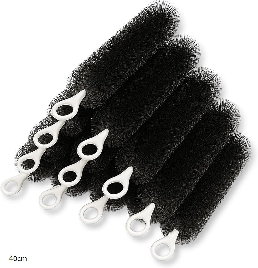 ロールフィルター 50本セット ブラック 濾過 ろ過 大型 水槽 ロールブラシ 池 錦鯉 汚れ除去 外部 ろ材..