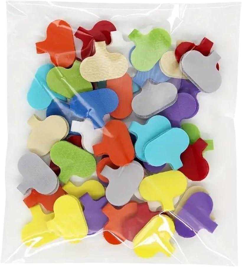 ケーブルタグ ラベル ケーブル識別タグ コードラベル 名前タグ 配線整理 充電ケーブル用 オフィス 学校 家庭用