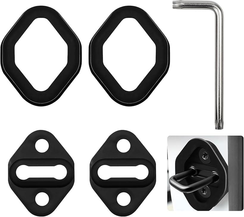 スライドドア ストライカー トヨタ 車 対応 アルファード ヴェルファイア ノア ヴォクシー 静音 防振 異音軽減 ゴム 取り付け工具付属 2個セット